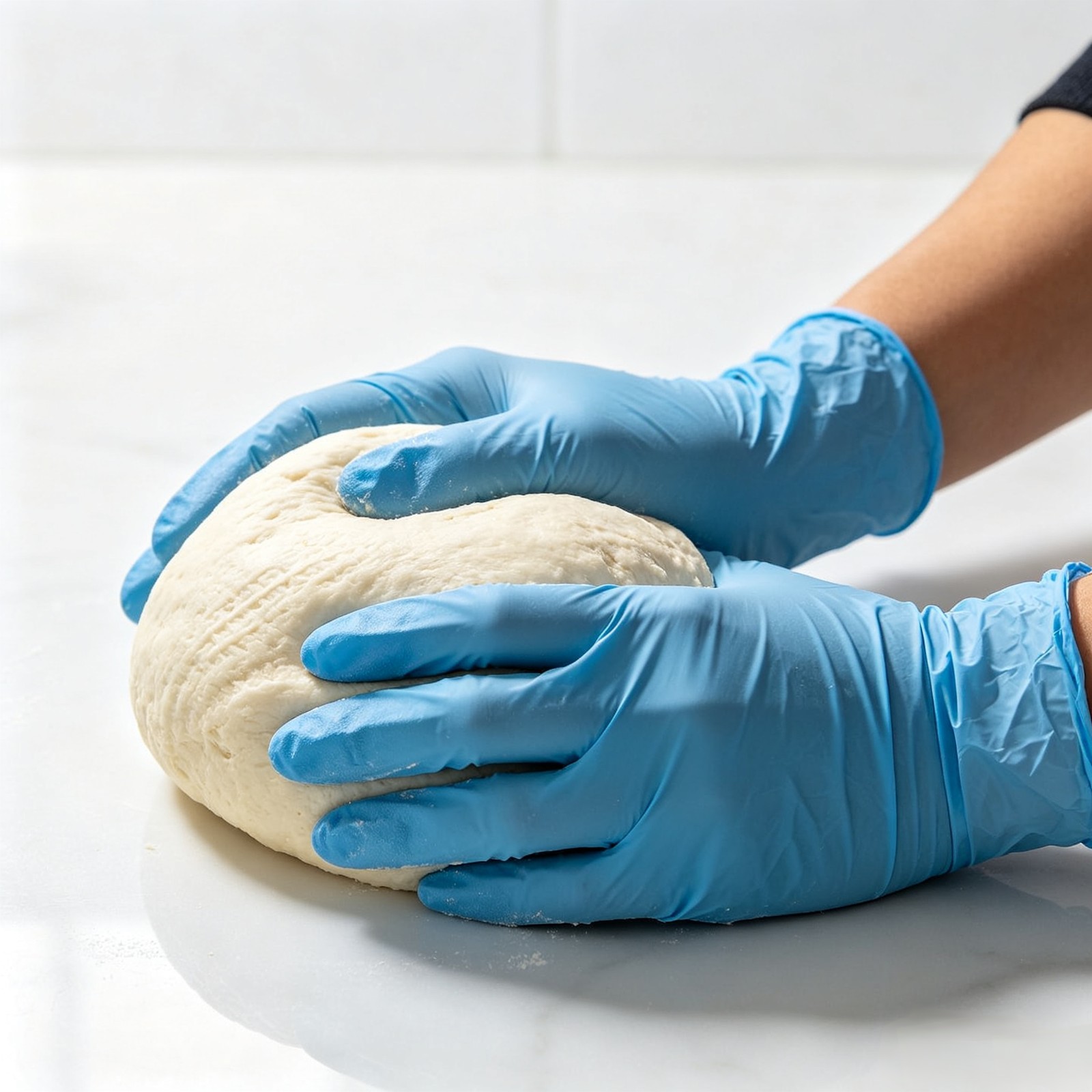 Blue 5 Mil Nitrile Disposable Exam Gloves Powder-Free Latex-Free Heavy Duty