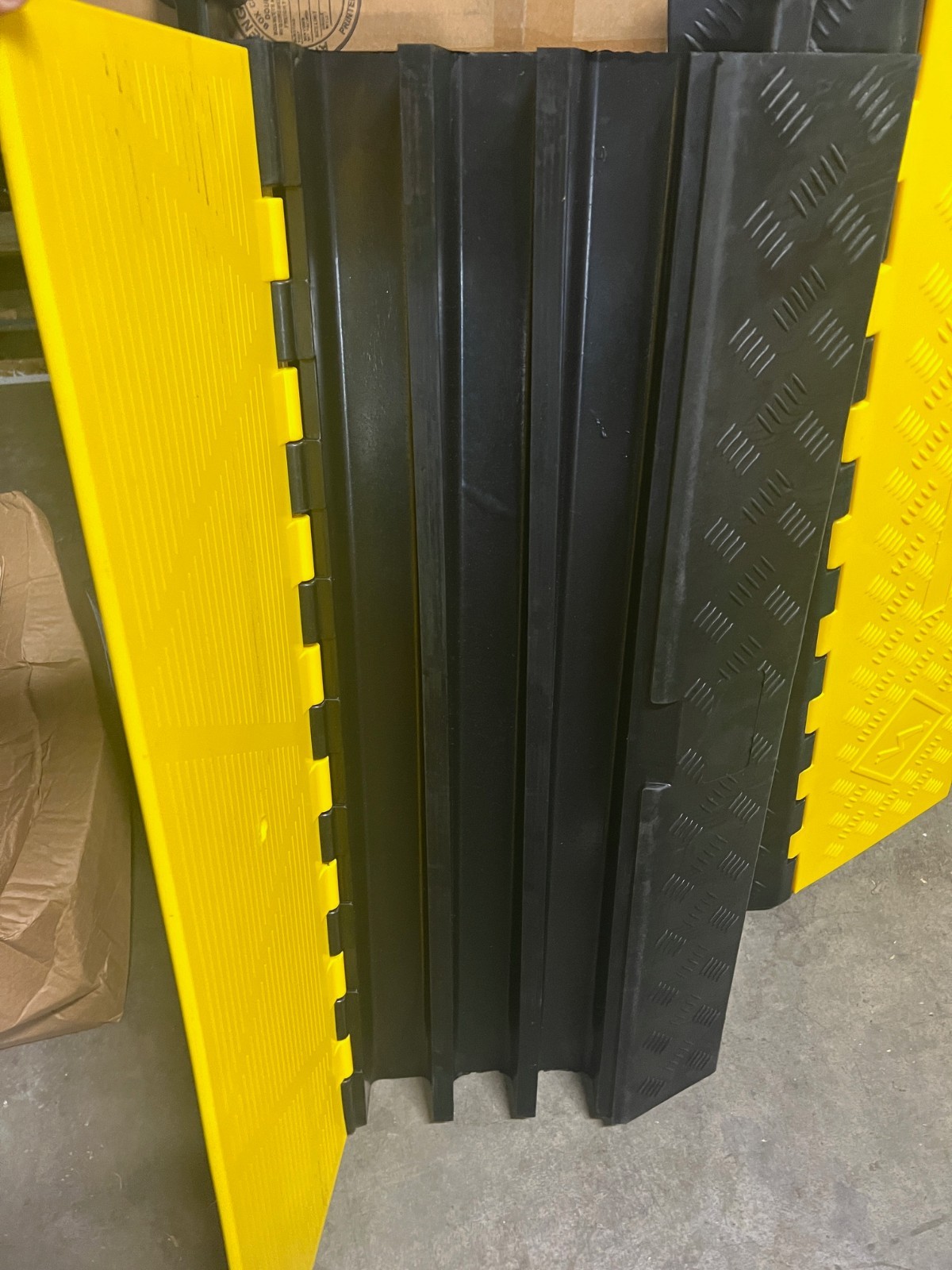 2-Pack Electriduct Heavy Duty Rubber Cable Protectors CR600