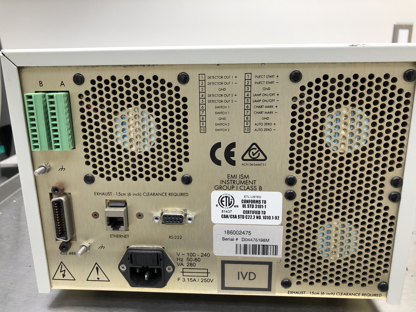 Waters 2475 HPLC Multi Wavelength Fluorescence Detector
