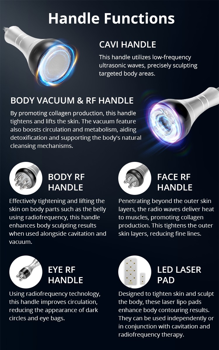 6 in 1 Beauty Machine for Body Massage Facial Skin Care Skin Lifting Lost Weig78