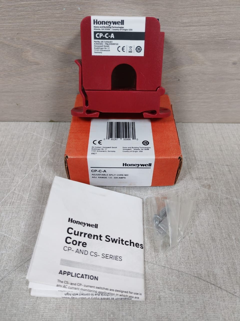 LOT 2 PCS HONEYWELL CP-C-A Current Switches – Solid and Split Core