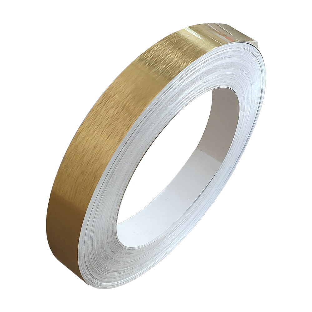 1.57″x328ft Aluminum Tape Flat Coil without Folded Edge Brush Silver