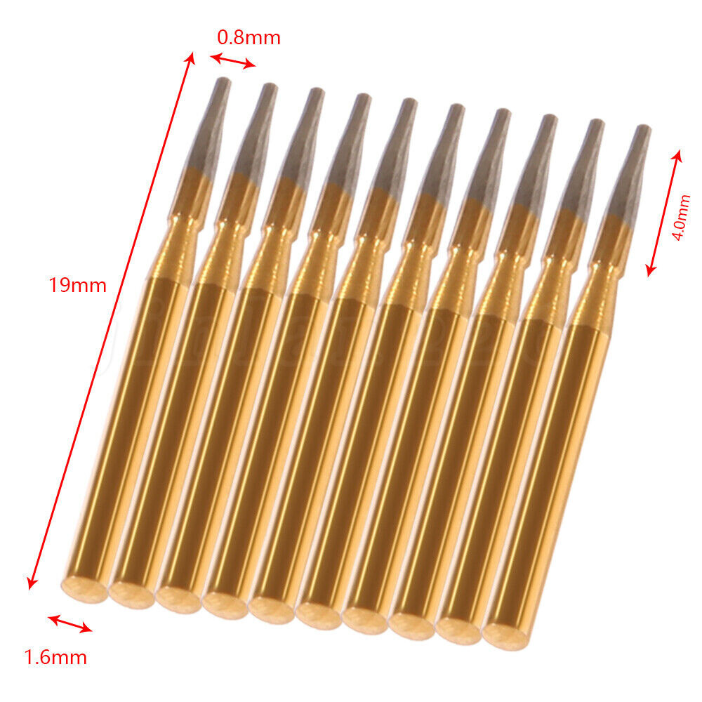 Dental Tungsten Carbide Burs Trimming & Finishing & Polishing Flame FG 7901