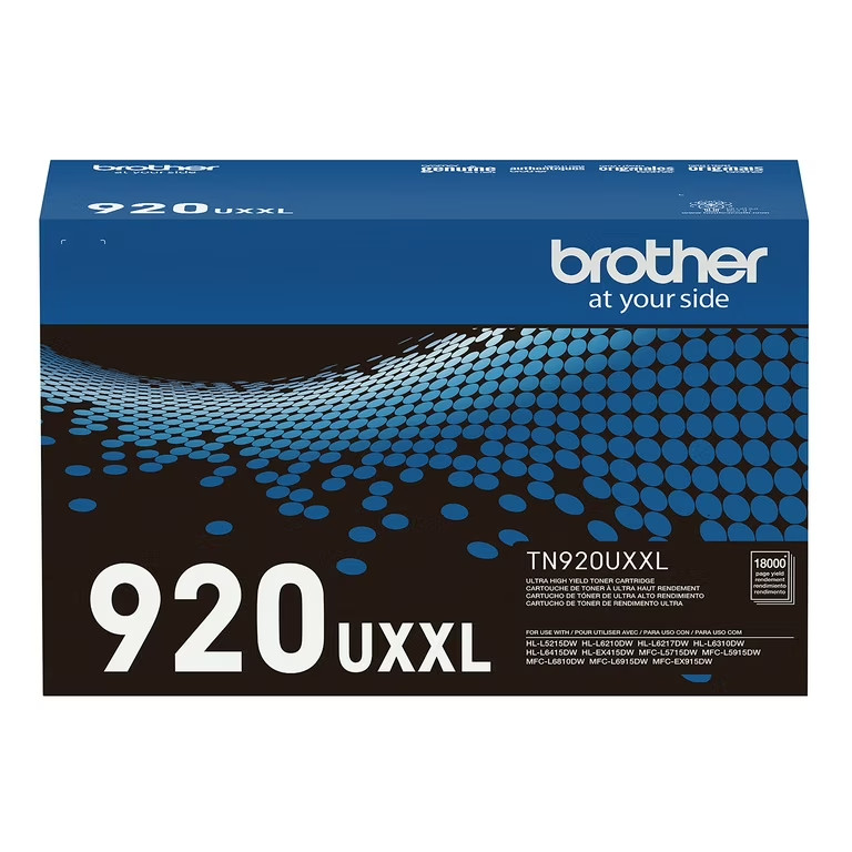Brother TN920UXXL Ultra High Yield Black Toner Cartridge – New Sealed