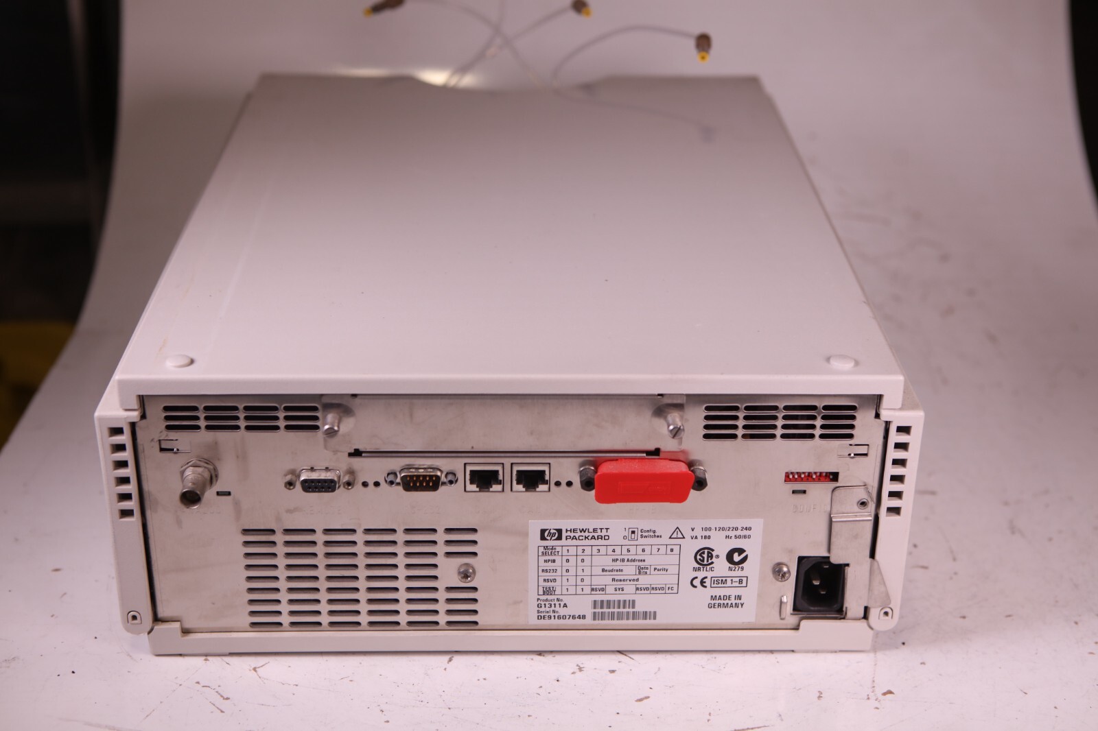 Agilent Technologies 1100 Series G1311A Quaternary Pump Power Tested Only