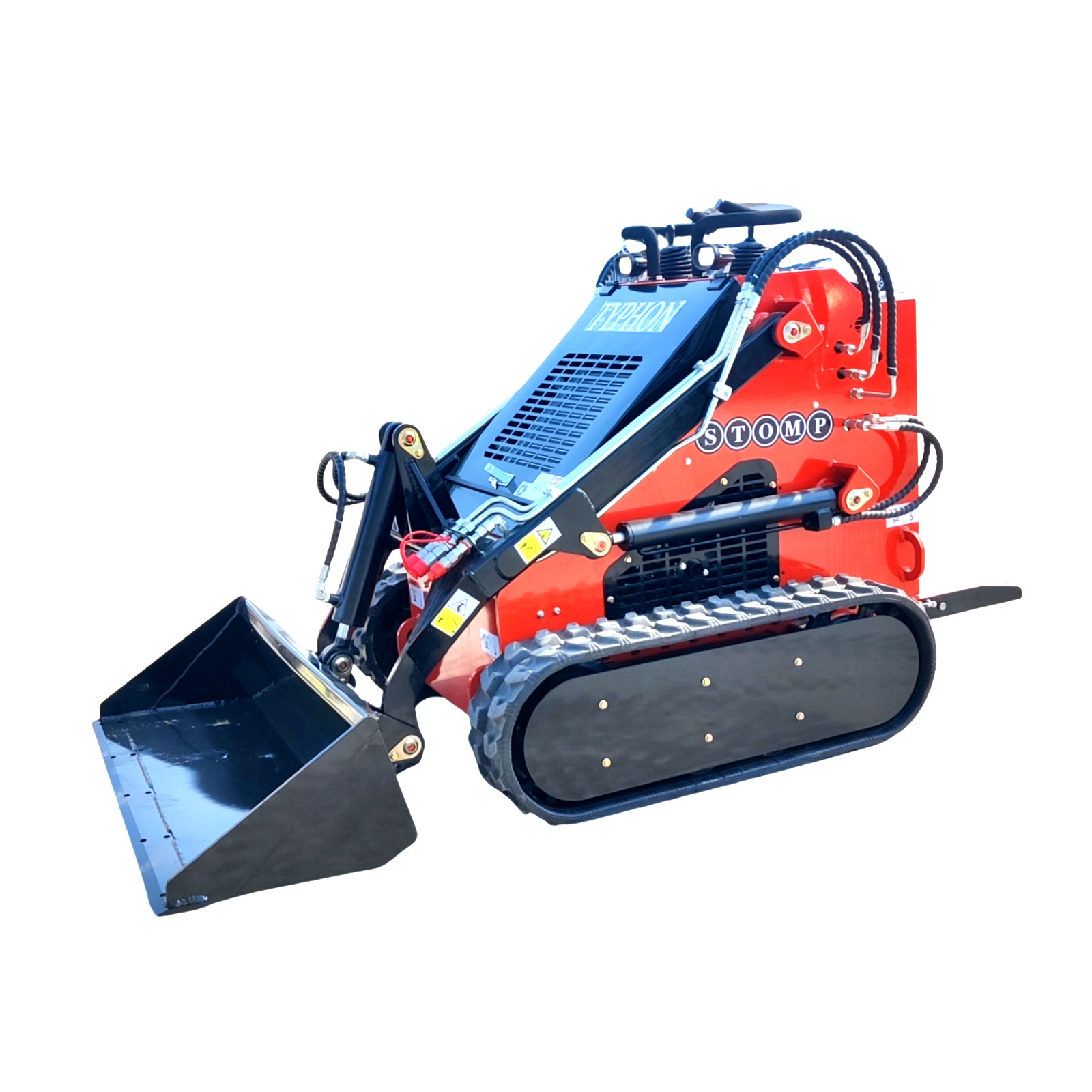 TYPHON STOMP Skid Steer Tracked EPA 23HP Briggs & Stratton Gas 3-Pumps FREE SHIP