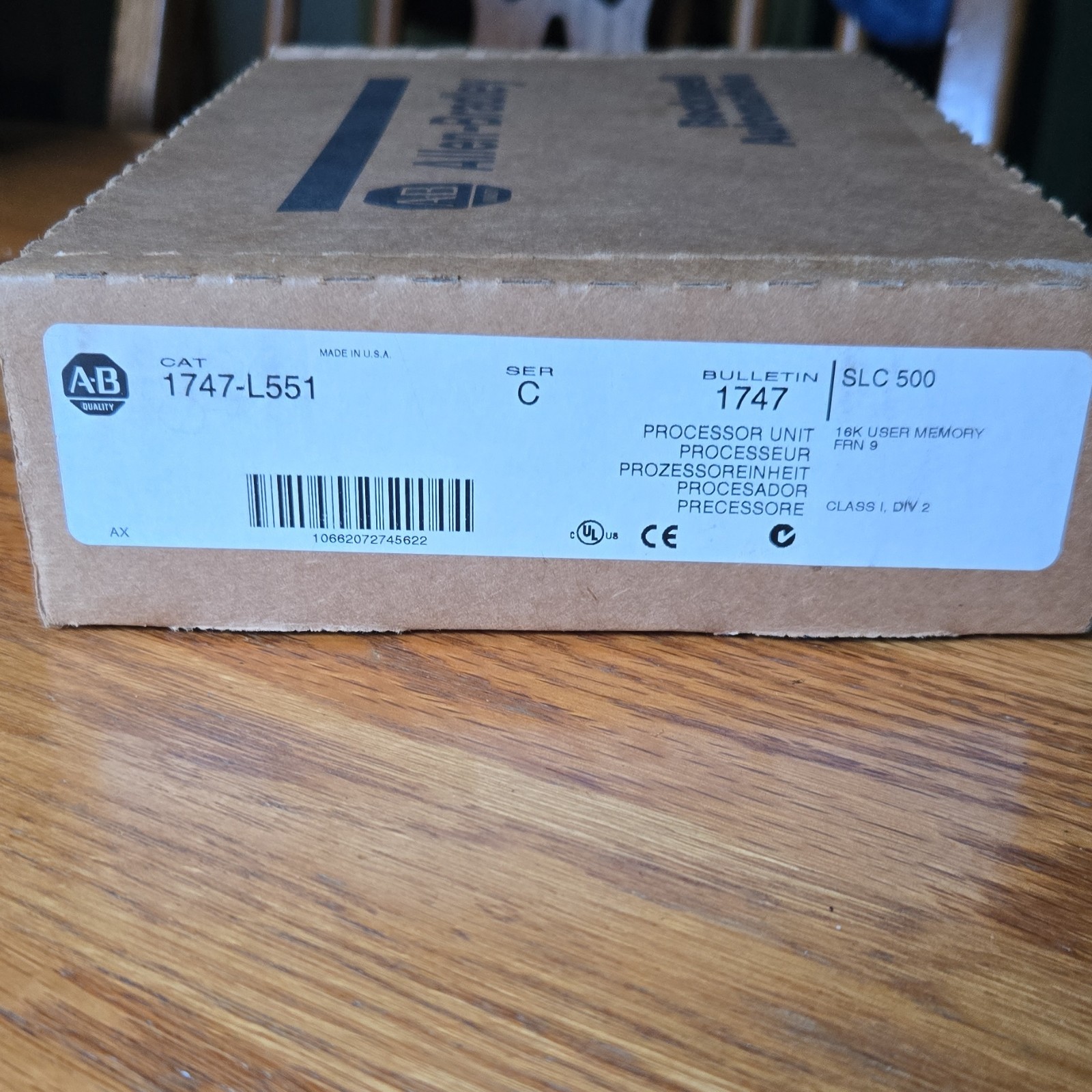 Allen-Bradley 1747-L551 SLC 500 Controller Processor Unit Rockwell Automation