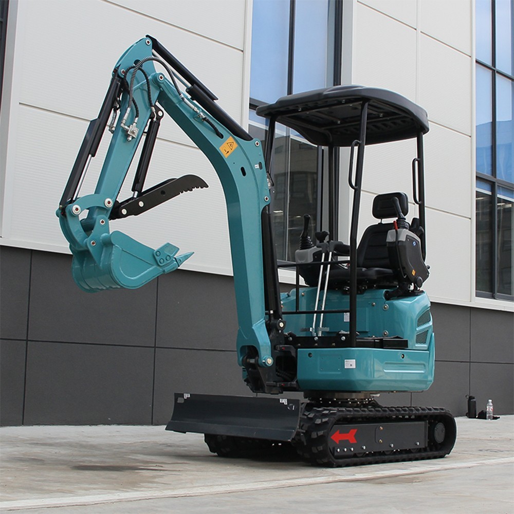 2.5Ton Mini Excavator Side Swing Digger Kubota D902 Diesel Engine+ 4 Attachments