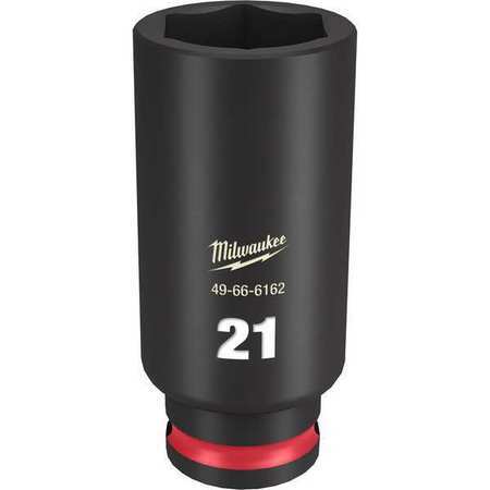 Milwaukee Tool 49-66-6162 21Mm Shockwave Impact Duty 3/8 In. Drive Deep Well 6