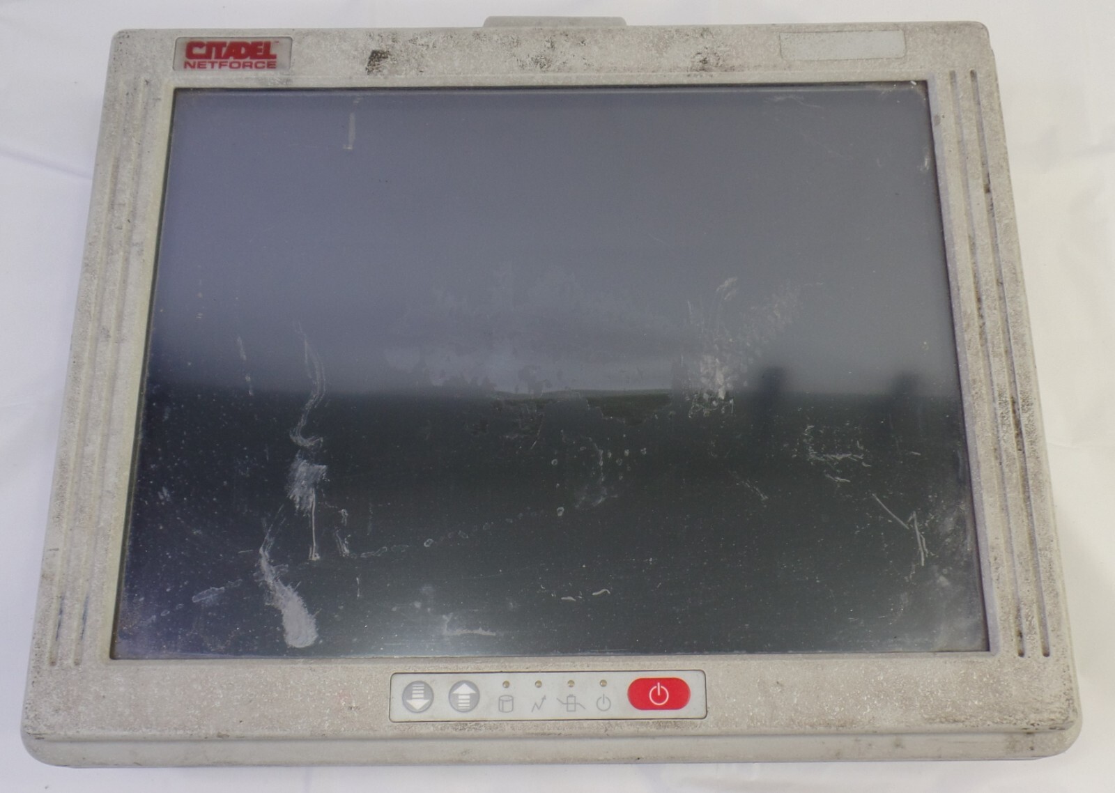 Citadel Netforce Rugged Industrial Computer Monitor Screen, For PARTS/ REPAIR