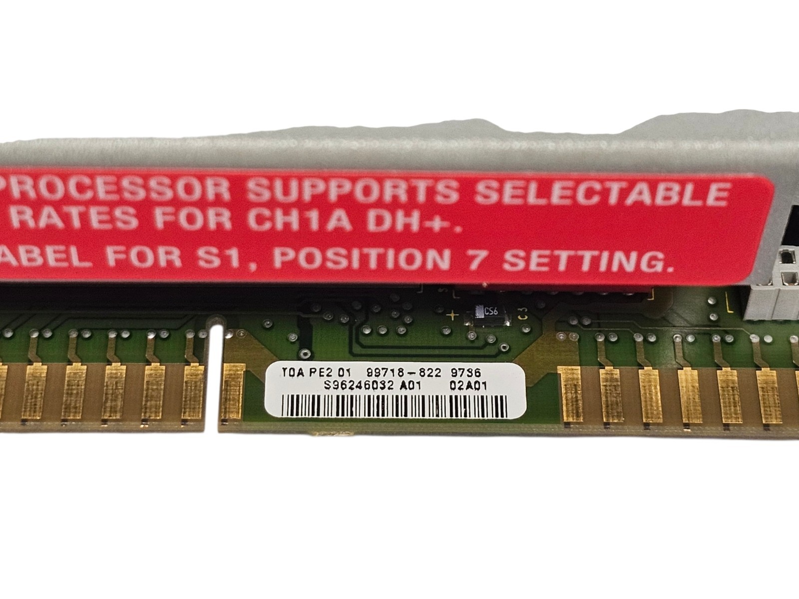 ALLEN BRADLEY 1785-L80B /E PLC-5/80 PROCESSOR MODULE REV. D01 F/W REV. B SER. E