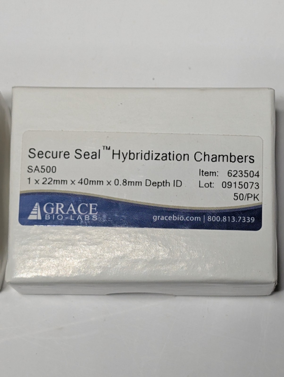 Grace Bio-Labs SecureSeal Hybridization Chambers SA500 623504 50/PK Lot of 2