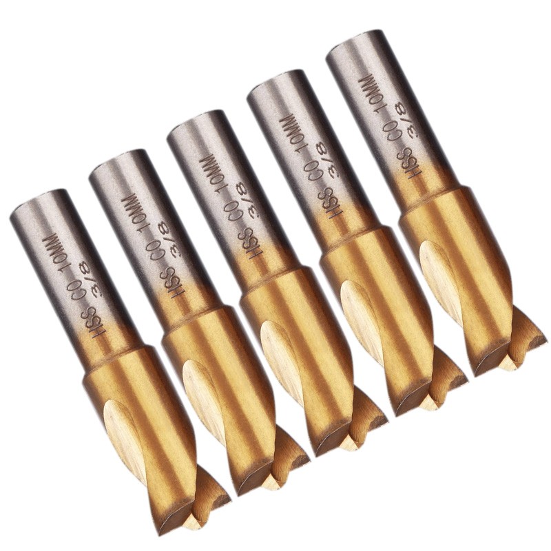 5pcs Spot Weld Drill Bits Set HSS Titanium Coated CO Cobalt Spot Weld Cutter 10m