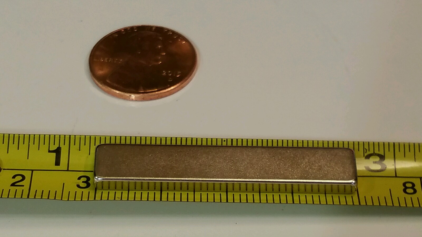 10 NEODYMIUM magnets 1-1/2″ × 1/4″ × 1/8″ Strong Rare Earth magnets. N52 Grade