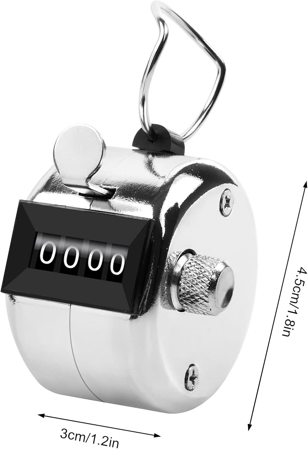 Sturdy Metal Click Counter for Indoor and Outdoor Use with User-Friendly Design