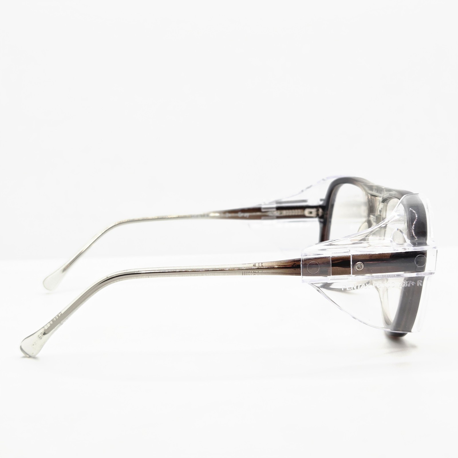 PENTAX F6000 Z87-2+ CSA Z94.3 GRAY AUTHENTIC EYEGLASSES FRAMES 55-15-145