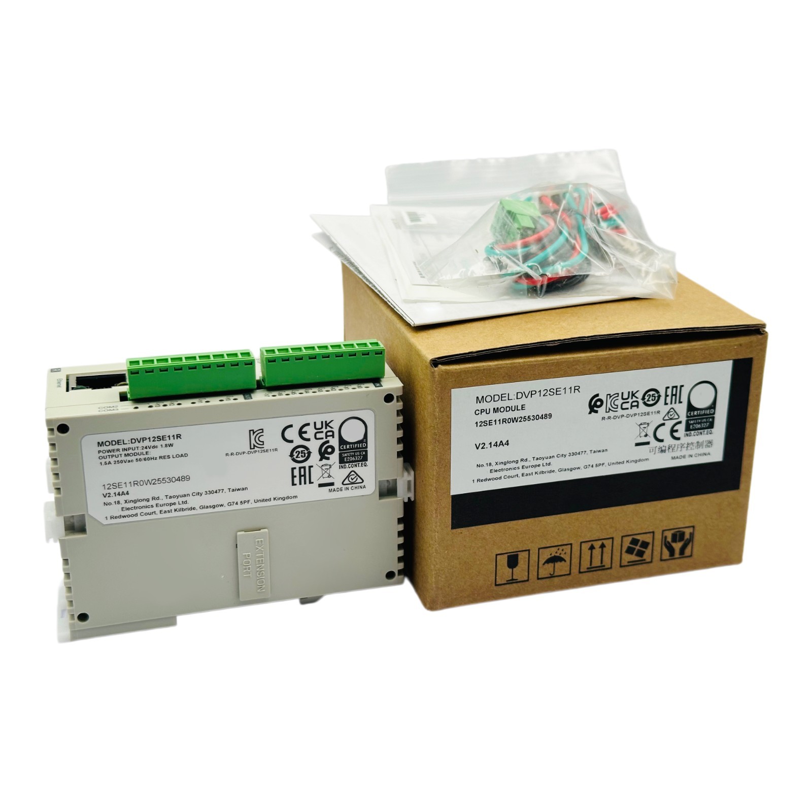 New Original DELTA DVP12SE11R DVP-12SE11R Programmable controller Module