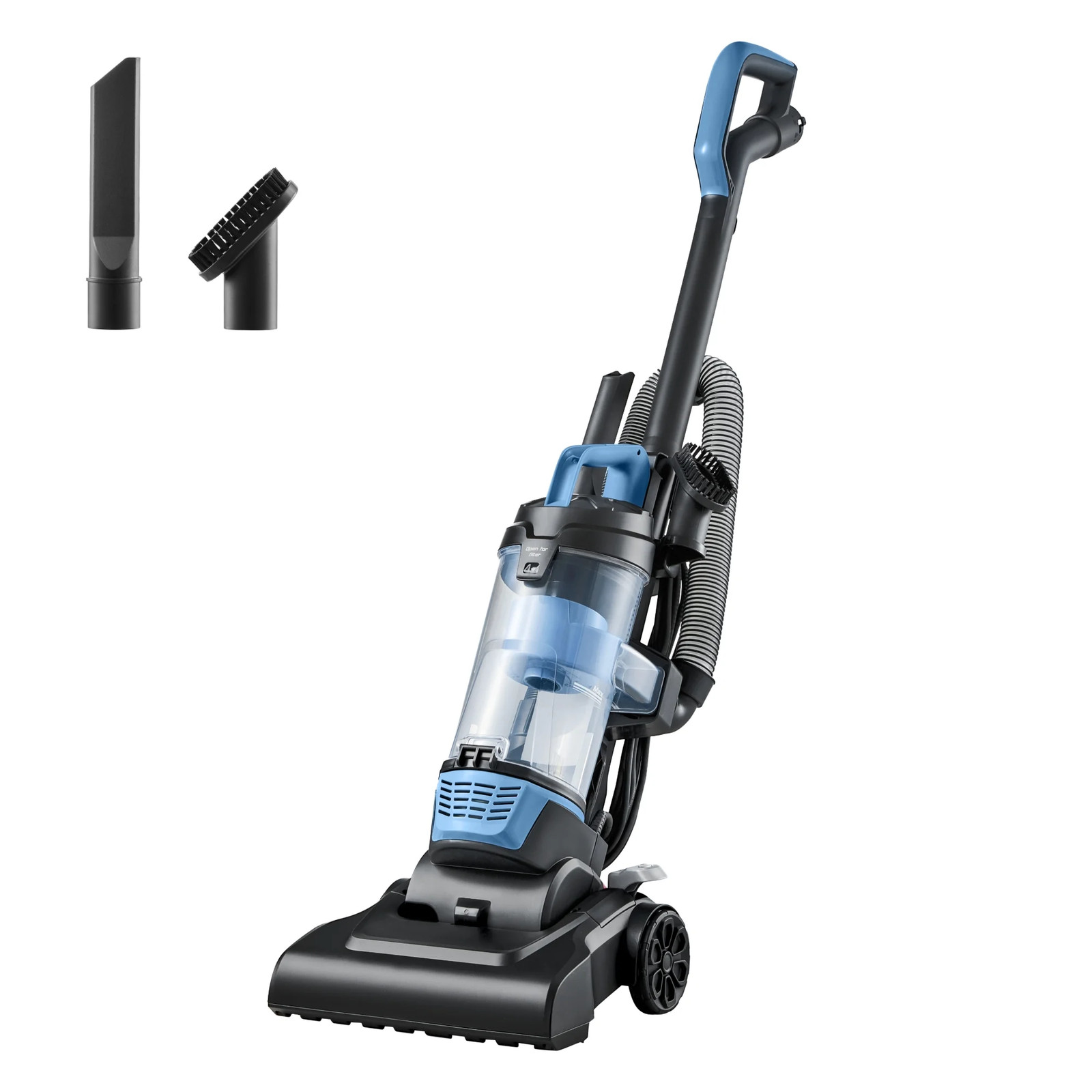Bagless Upright Vacuum Cleaner, Brush & Crevice Tool Included, Mainstays