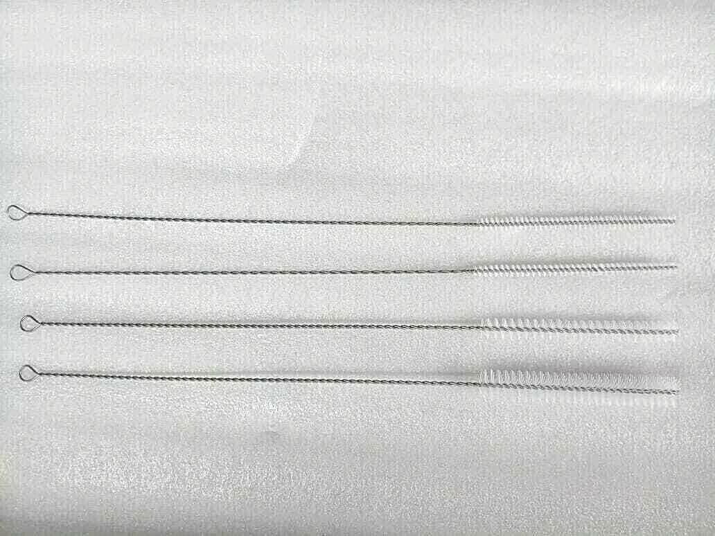 10 Piece Soft Cleaning Brush Laparoscopic Surgical Instruments Set Size 6 Inch