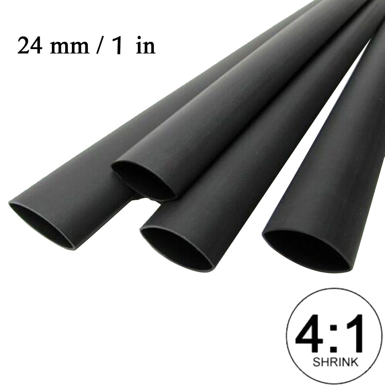 4:1 Waterproof Heat Shrink Tubing Marine Grade Wire Wrap Adhesive Glue Lined