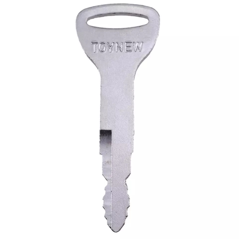 5Pcs Double Cut Ignition Keys 57591-23330-71 for Toyota Forklift TOYNEW A62597