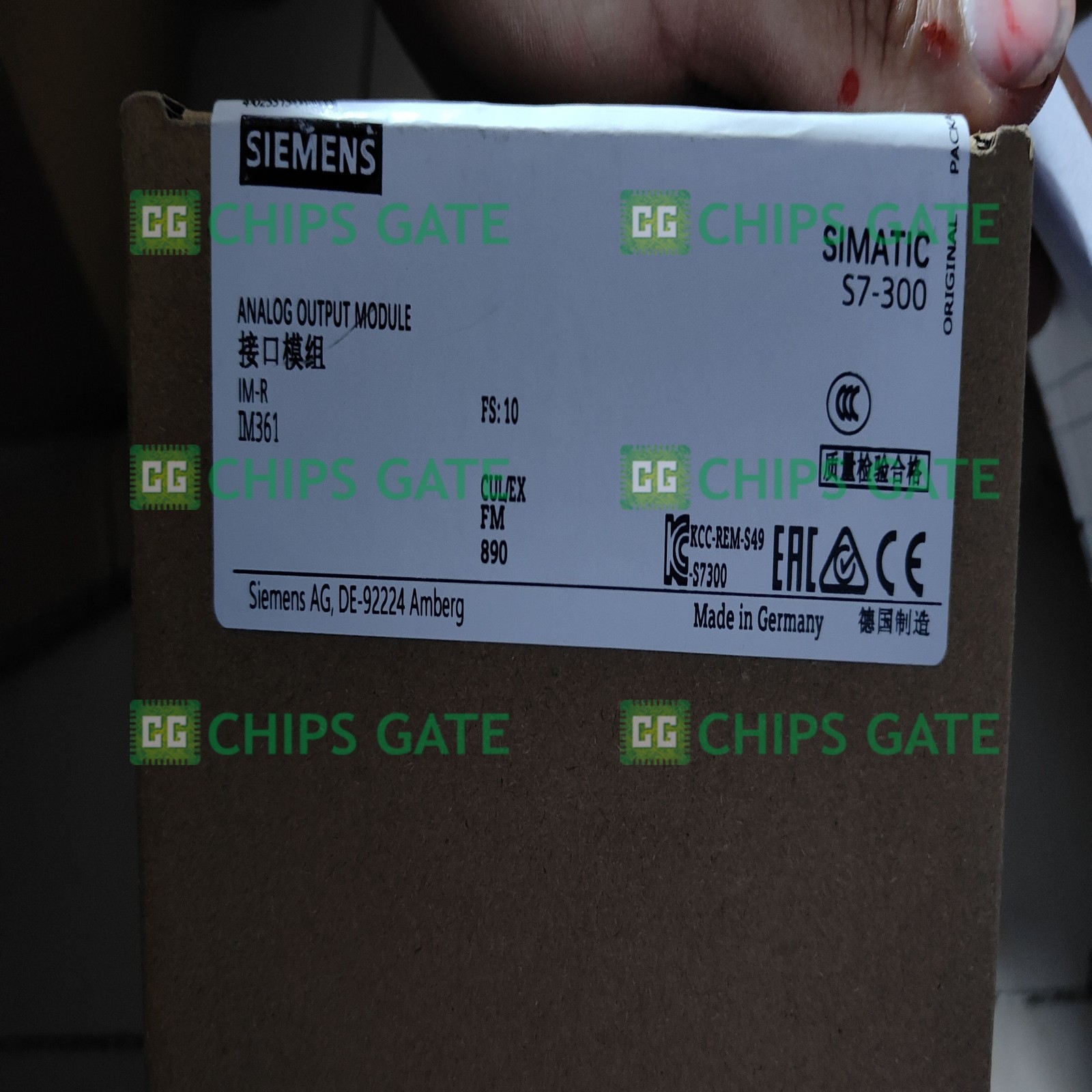 Local Fast Free Delivery 1PC NEW Siemens 6ES7361-3CA01-0AA0 Real US stock