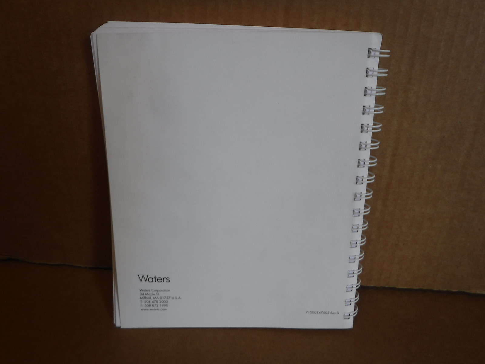 Waters Millipore Corporation Guide Fluorescence Detector Operations Guide 2475