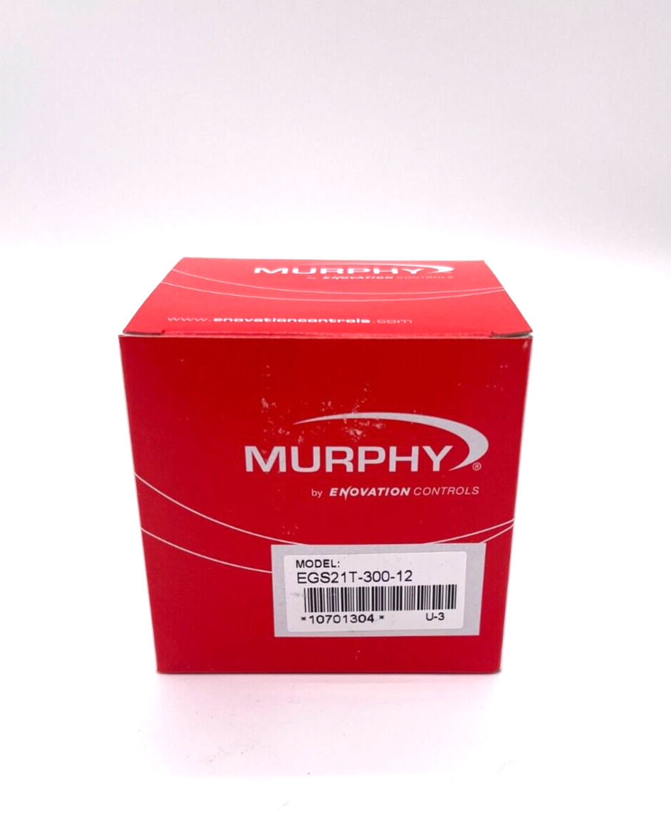 NEW MURPHY ELECTRIC TEMPERATURE SWICHGAGE EGS21T-300-12 10701304