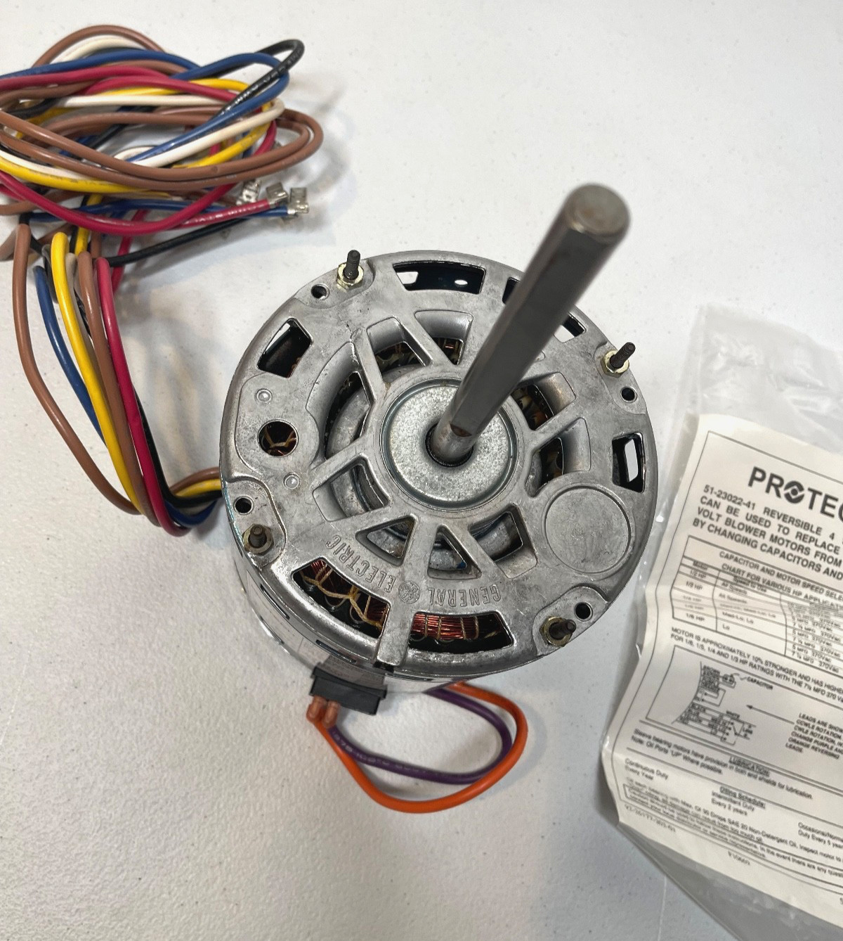 Rheem Ruud Protech 51-23022-41 Blower Motor 1/2HP 208-230V 60HZ