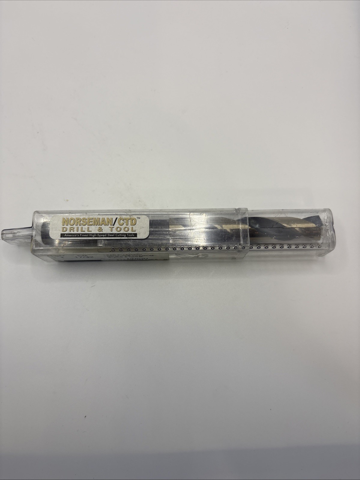 Norseman UB-280 29560 17/32” 6″ Long Black&Gold HD Super Premium Drill In Case