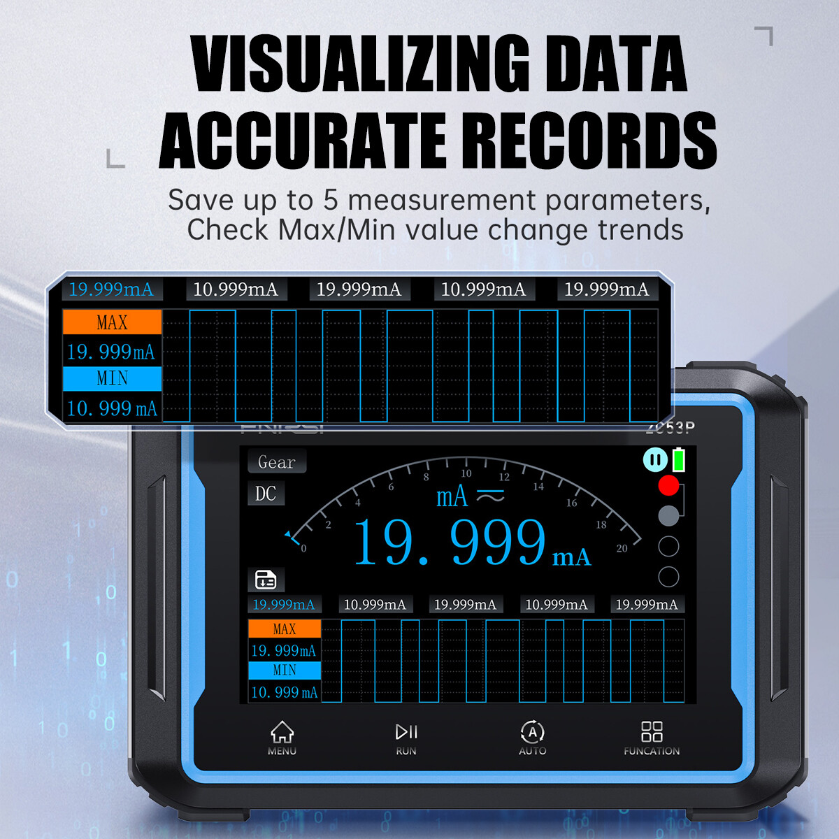 3-in-1 FNIRSI-2C53P LCD 2 Channel Signal Generator Digital Storage Oscilloscope·