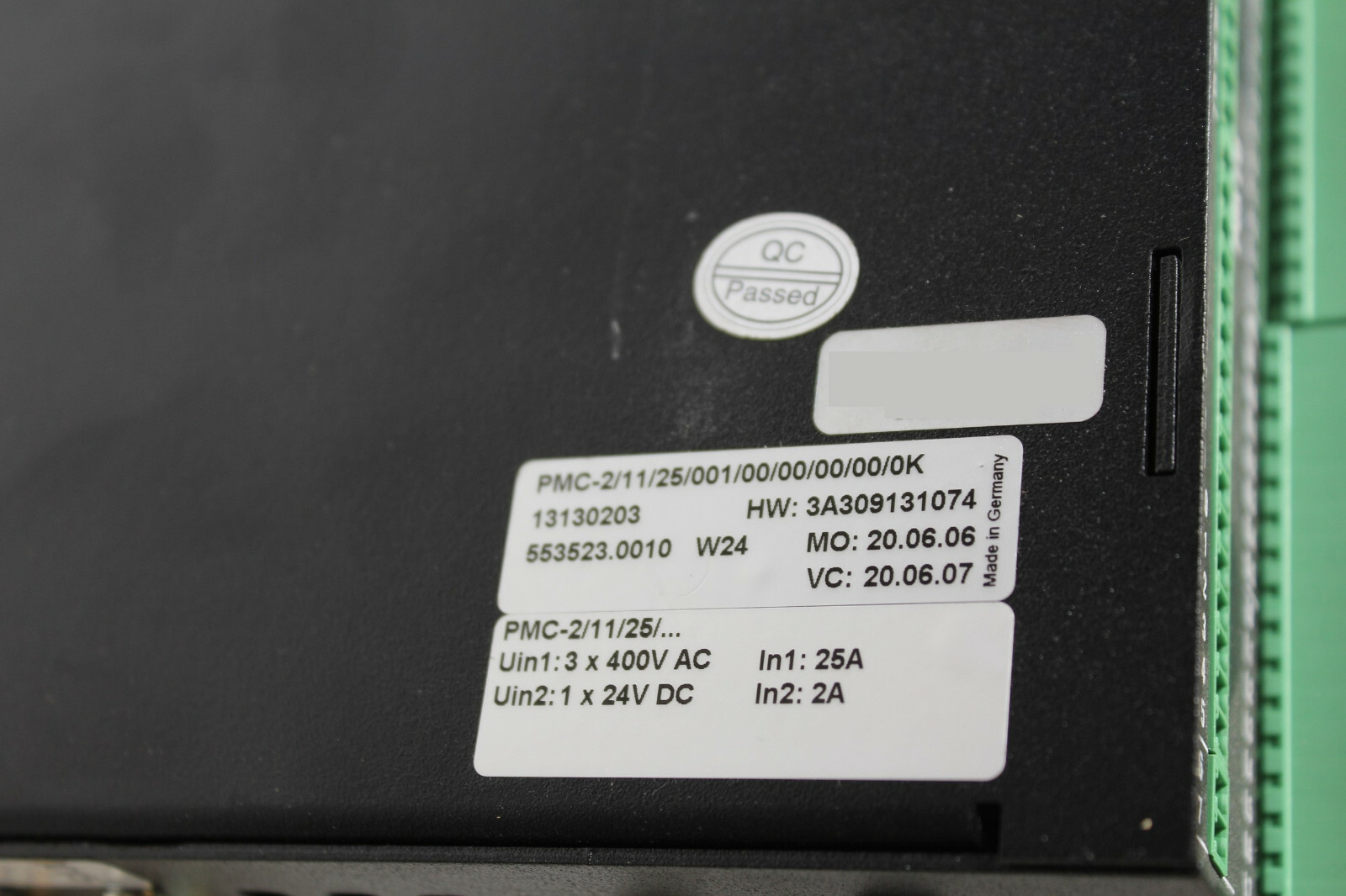 Elau PMC-2/11/25/001/00/00/00/00/0K Servo drive