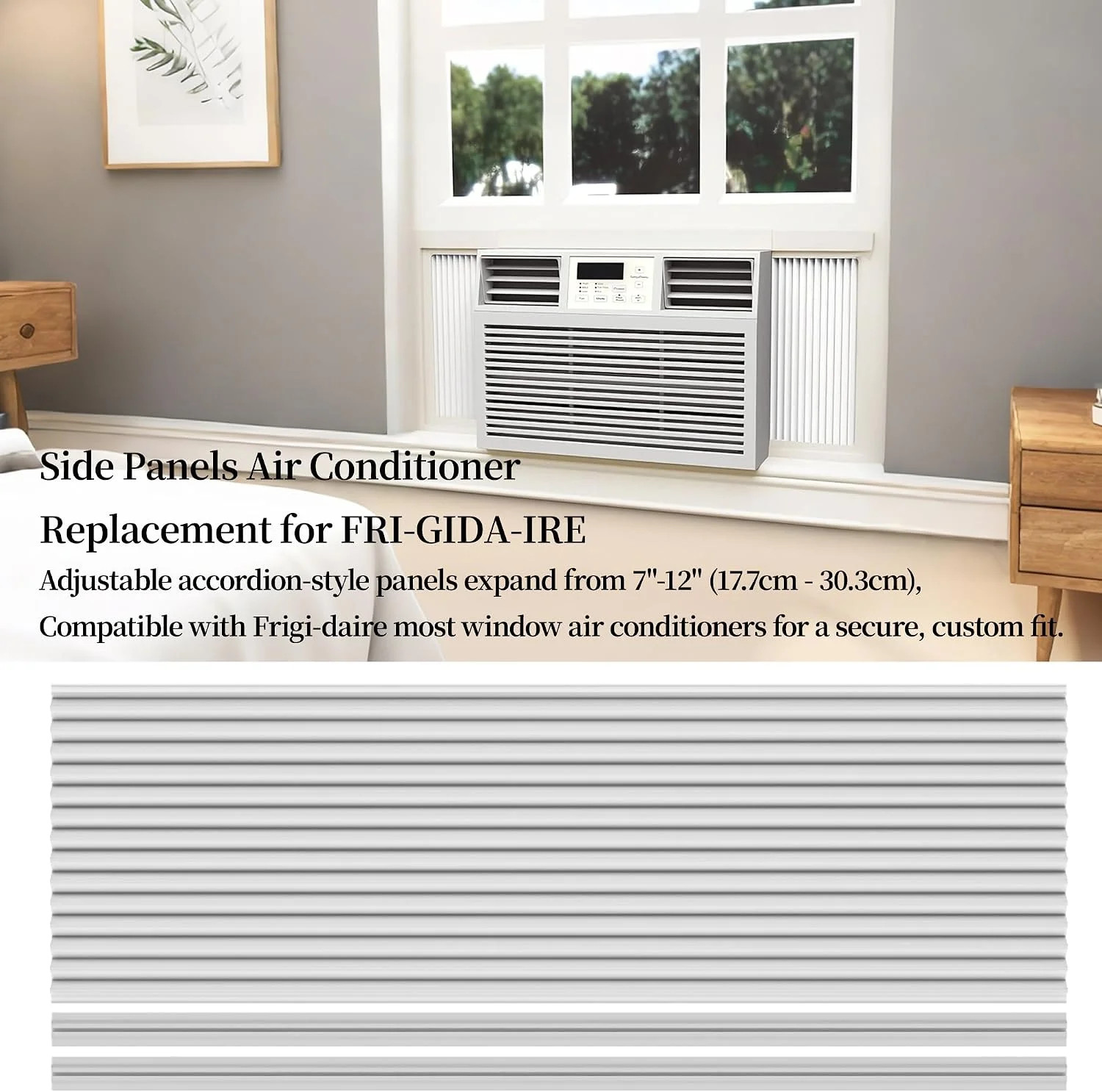 Side Panels Air Conditioner Compatible with Frigi-daire 18FFRACP01 Universal Air