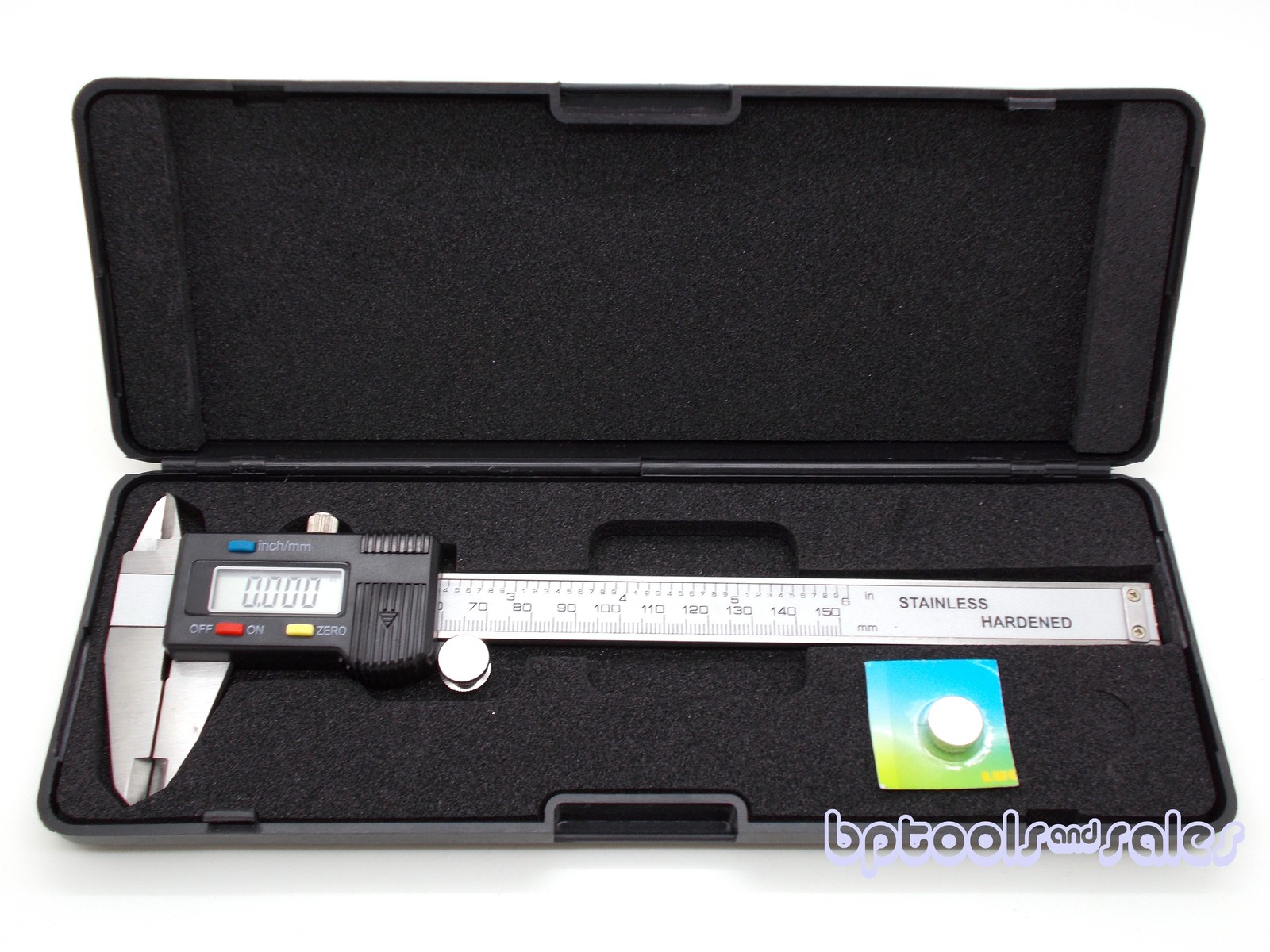 6″ Stainless Steel 150mm Digital Vernier Caliper Micrometer Gauge LCD Display