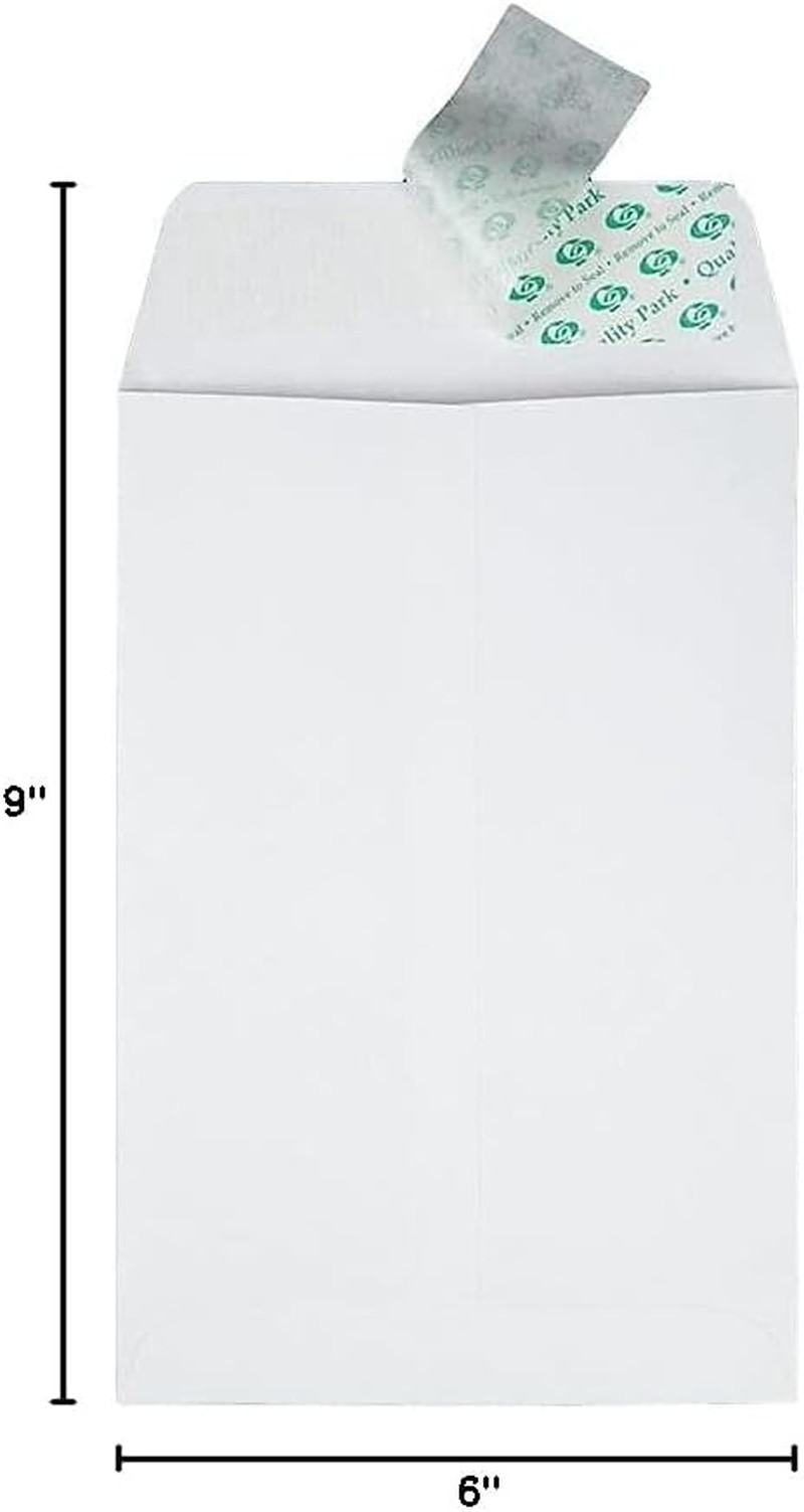 Prinko 6″x9″ Mailing White Kraft Catalog Envelope, Self-Seal, 100/CT