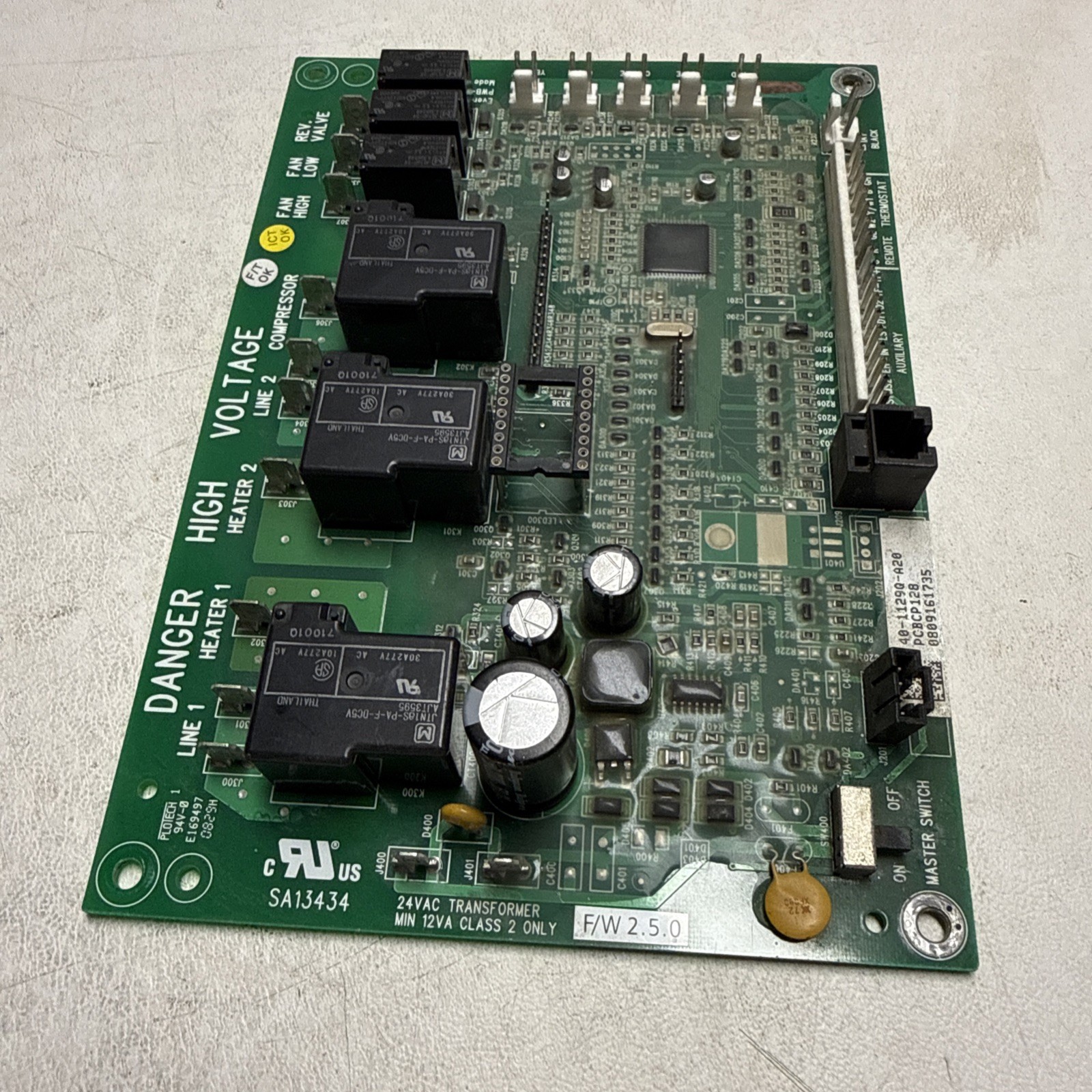 Amana Goodman PTAC PCBCP128 Control Circuit Board 40-1129Q-A20