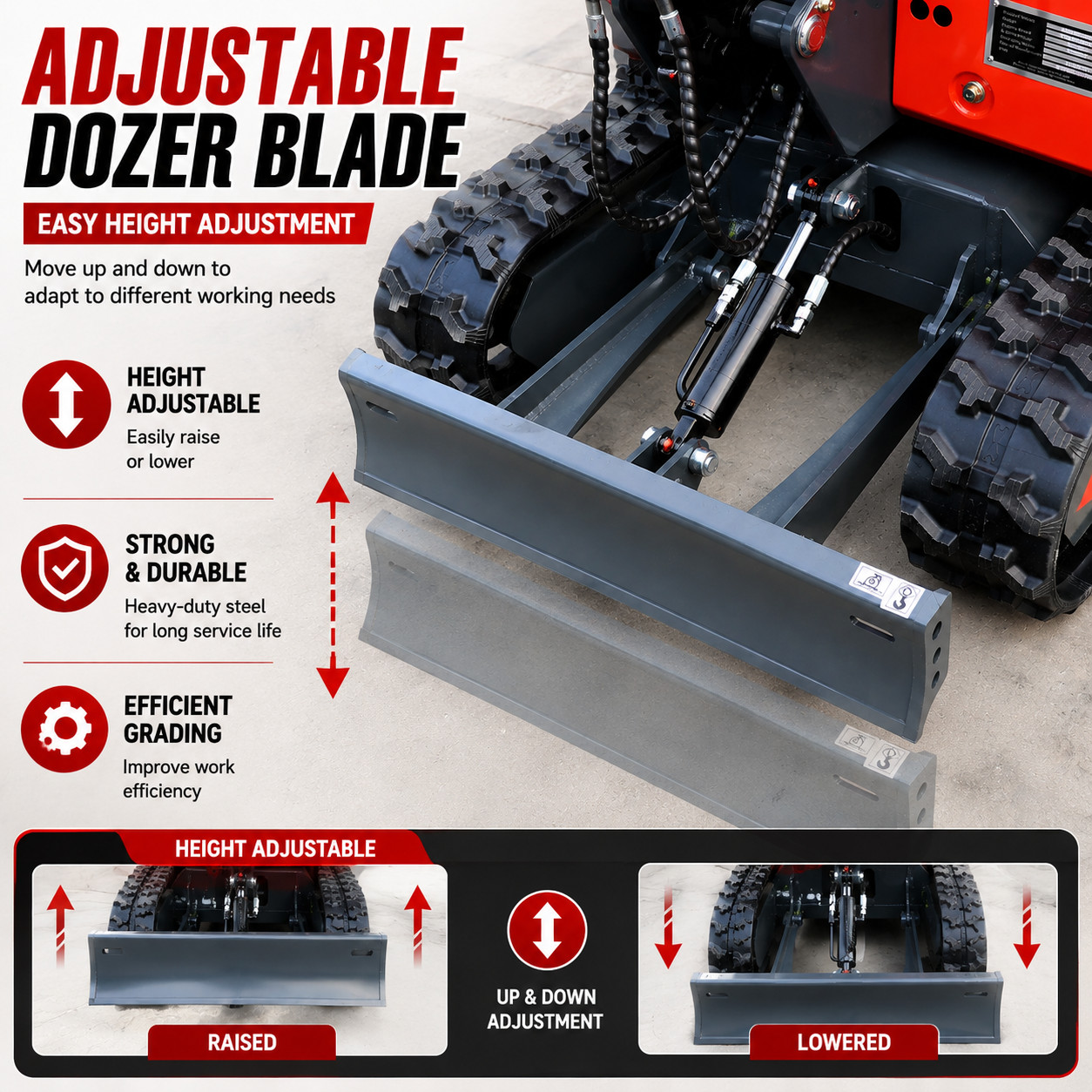 1.4Ton Mini Excavator Kubota EPA Hydraulic Thumb 5Attachments US Stock Free Ship