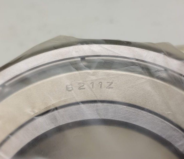 Nachi 6211ZZ Ball Bearing Deep Groove 55X100X21mm Double Shielded (Pack of 2)