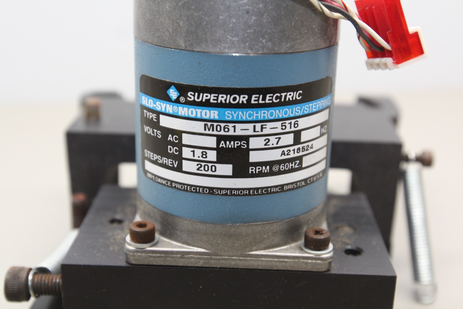 Gerber Edge 2 II Vinyl Feed Motor Superior M061-LF-516 Stepper Stepping Motor