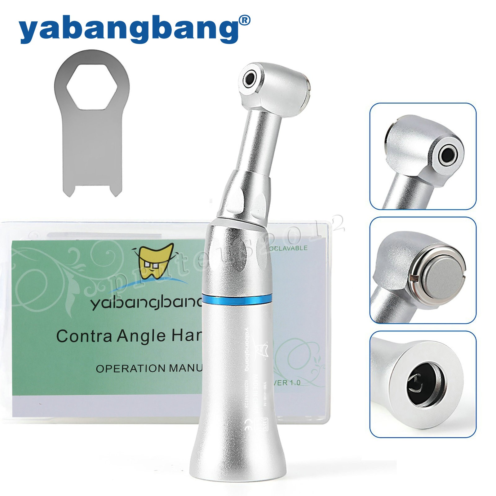 NSK Style Dental Low Slow Speed Handpiece Contra Angle Push Button E-Type USA!!!