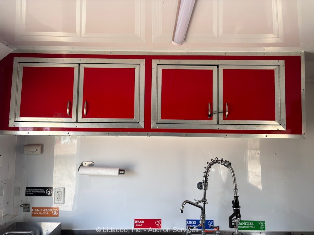 2023 Keystone DNV8.514F90 16′ T/A Commercial Food Concession Trailer bidadoo