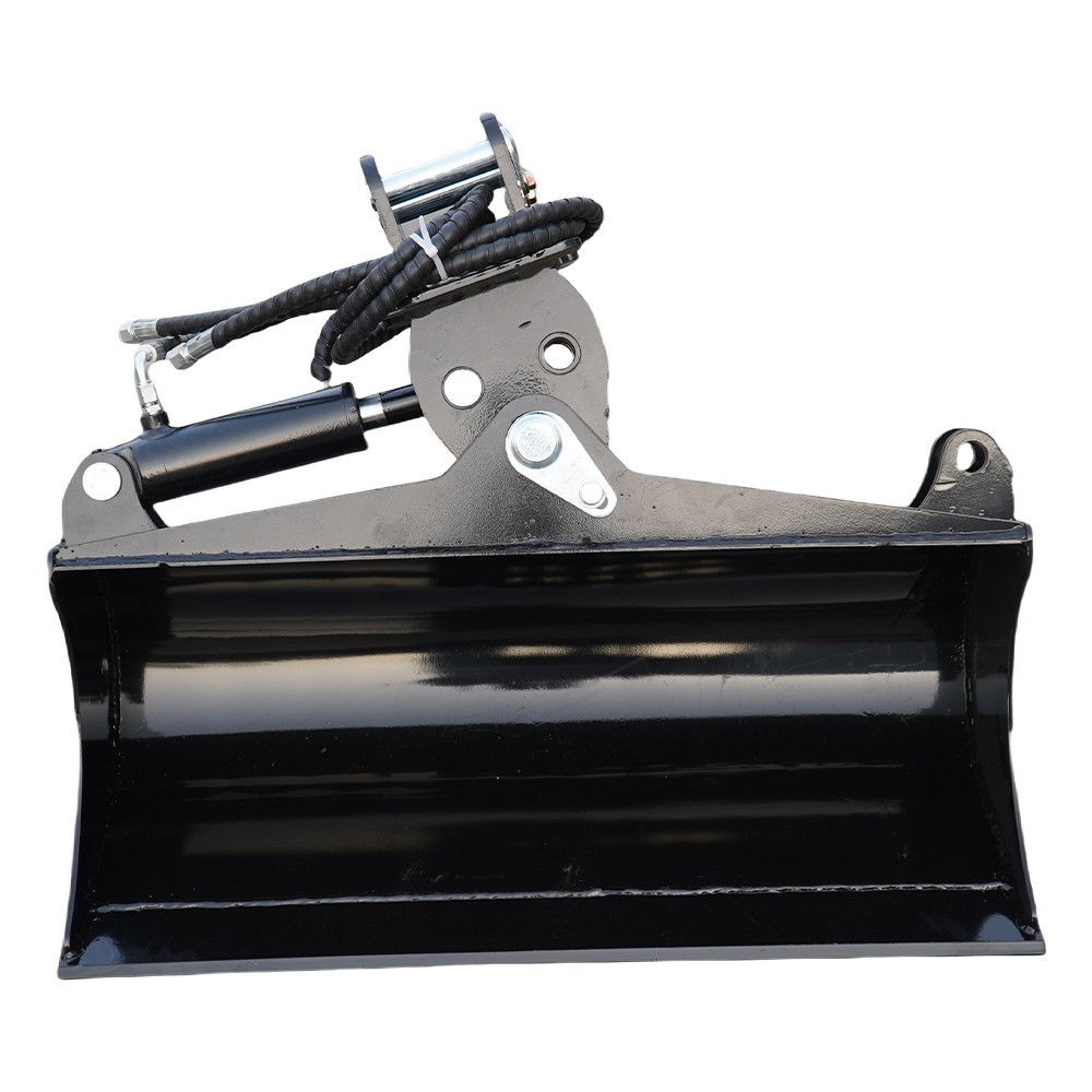 31.5in Tilting Bucket for Mini Excavator 800mm Tilt Bucket with Hydraulic Hoses