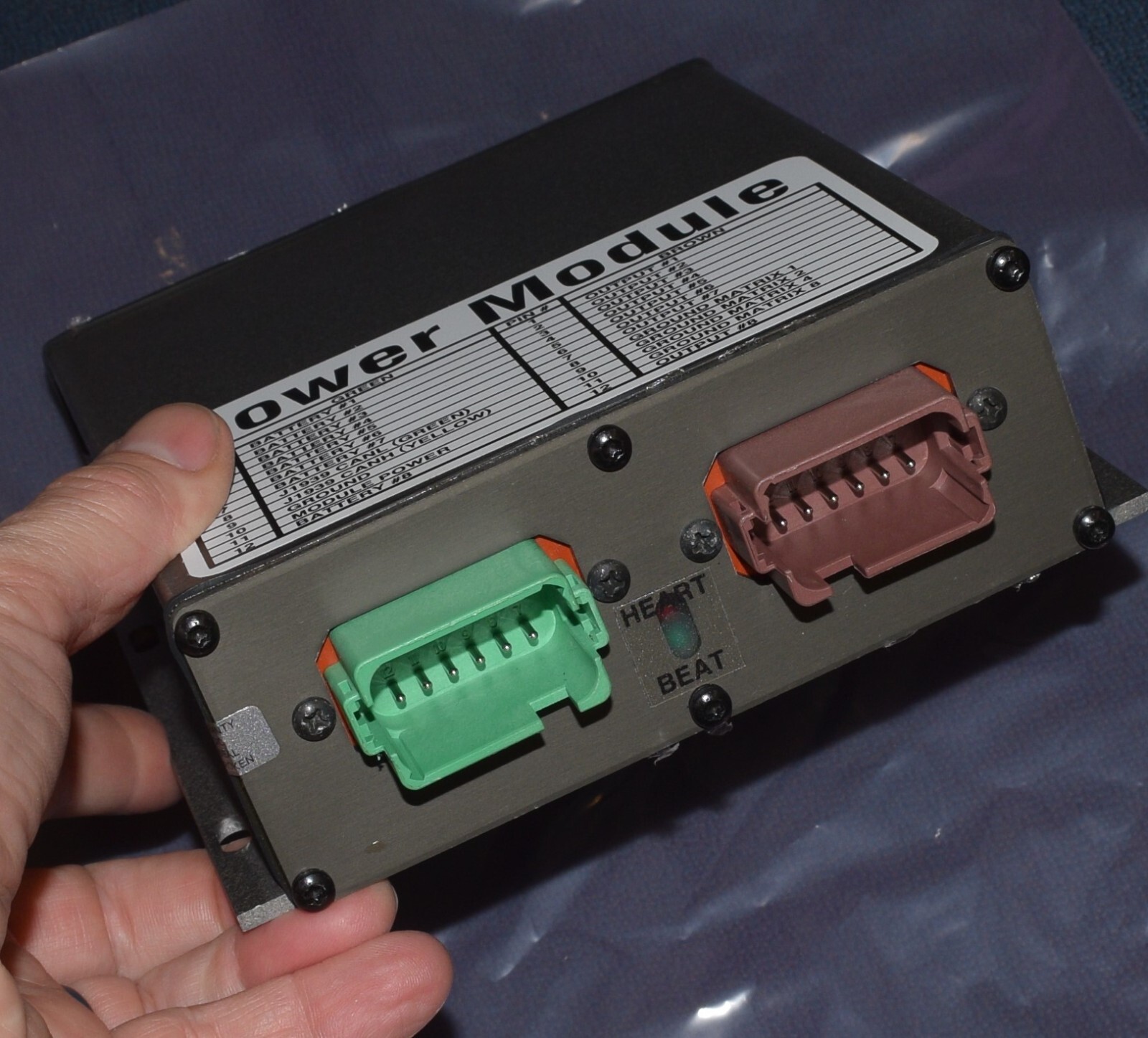 OSHKOSH 24 VOLT POWER MODULE HED GB-074-100 3560064 6130-01-558-3022 LVSR