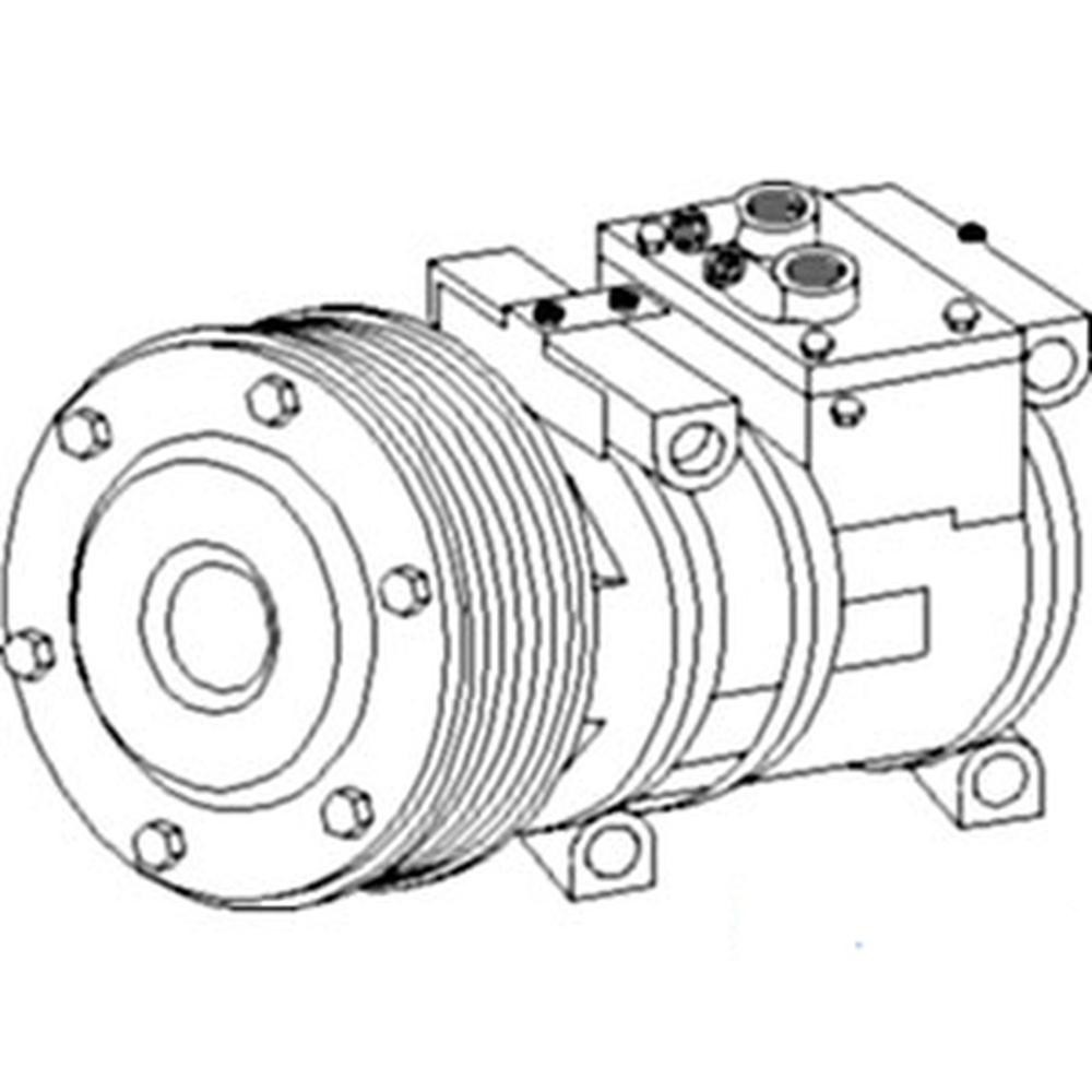 Air Conditioning Compressor Fits Denso Fits John Deere 7720 9400 7700 7700 7700
