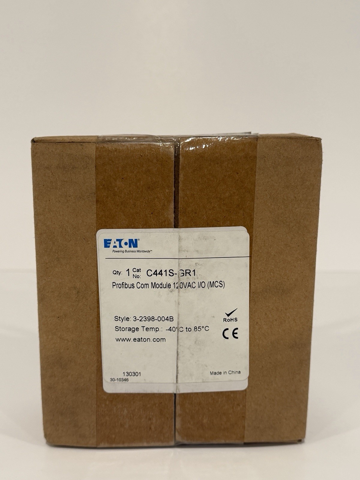 Eaton C441S Profibus Communication Module, 120VAC I/O (MSC) Style: 3-2398-001B