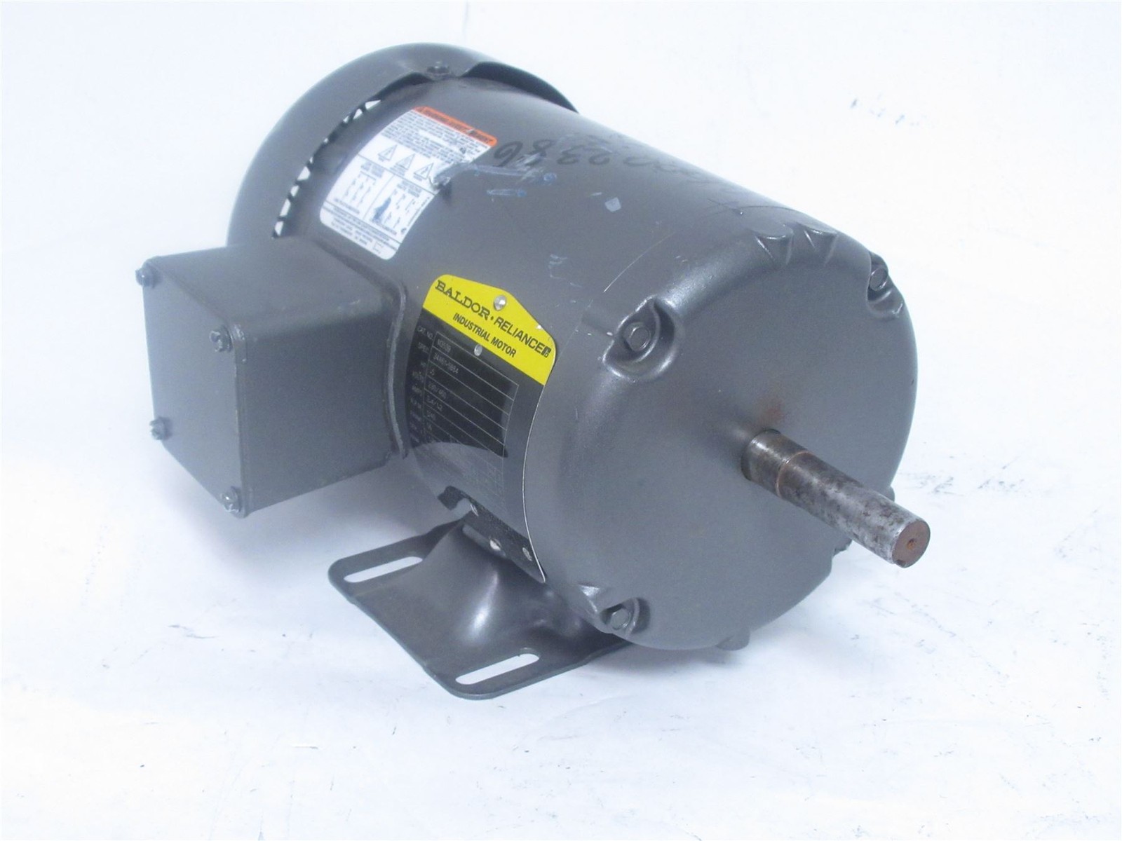 236240 Old-Stock; Baldor M3539 AC Motor 1/2HP ; 230/460V ; 1140RPM ; 3PH