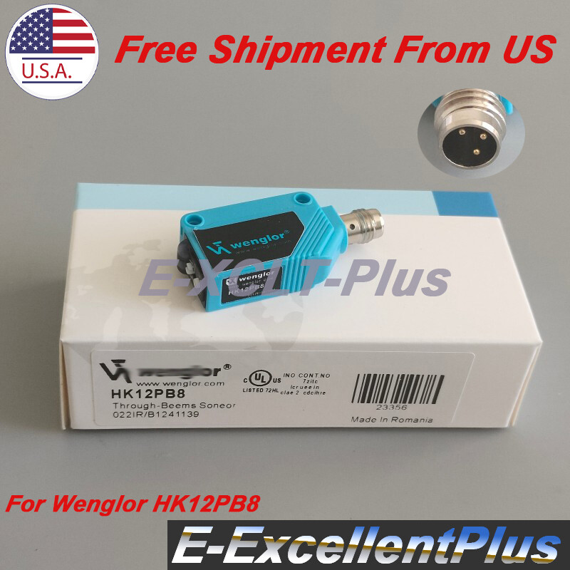 For Wenglor HK12PB8 Reflective Sensor Photoelectric Switch 10-30VDC US Shipping