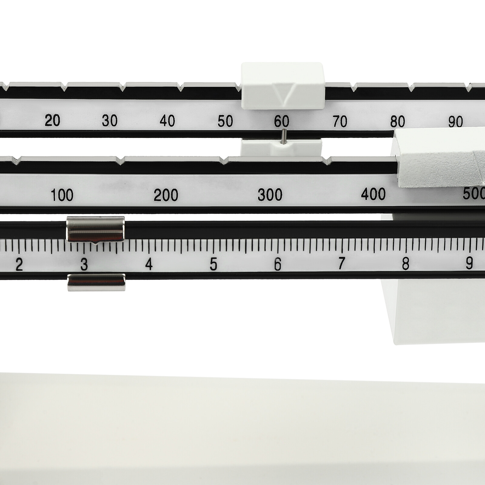 Lab Triple Beam Balance Scale 2610G x 0.1g Stainless Steel Retro Lightweight