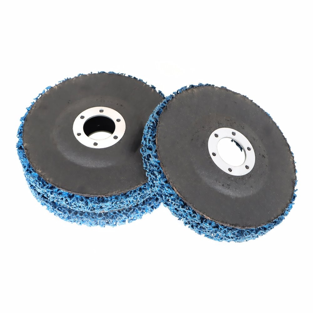 10 Piece 4.5” Poly Strip Disc Wheel Paint Rust Removal Clean Angle Grinder New