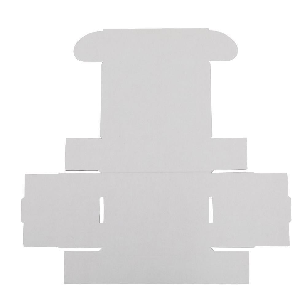 50 – 6x4x2 White Corrugated Shipping Mailer Carton Packing Fold Box